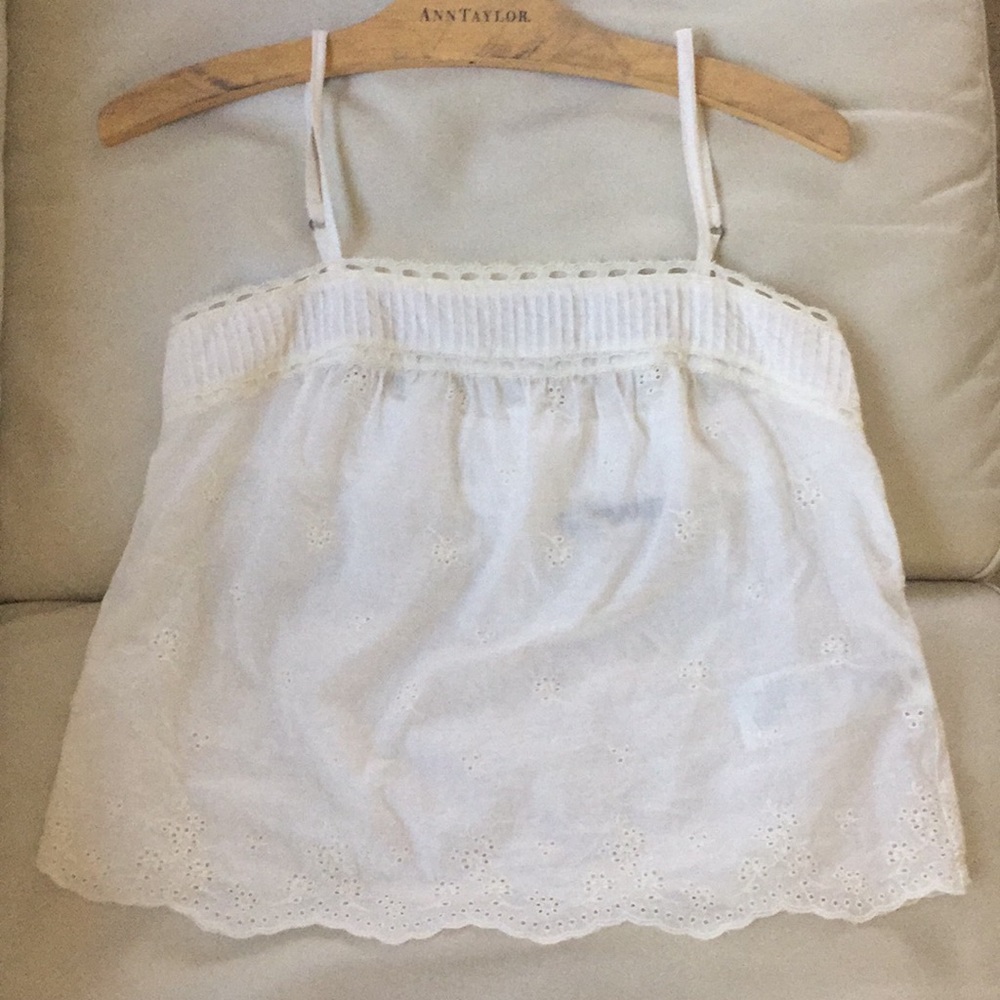 Abercrombie and Fitch Embroidered Cami